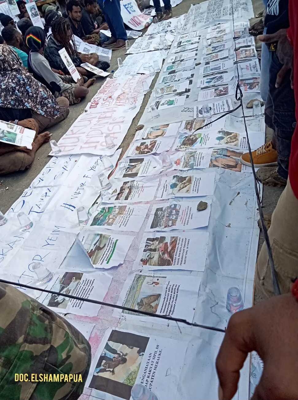 Pegunungan Papua diselimuti kabut