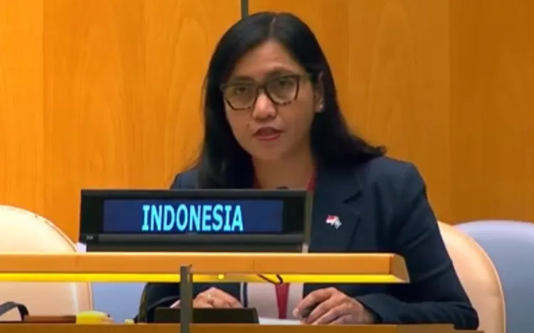 Nona Gae Luna, a Minister Counsellor at Indonesia's Permanent Mission to the United Nations in New York. UN TV